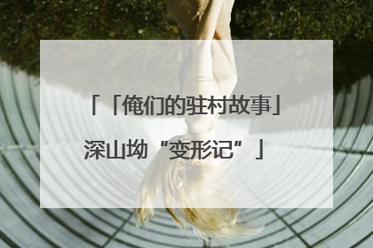 「俺们的驻村故事」深山坳“变形记”