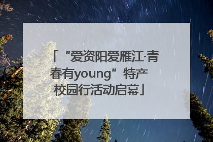 “爱资阳爱雁江·青春有young”特产校园行活动启幕
