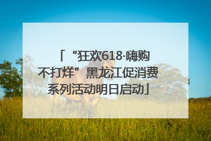 “狂欢618·嗨购不打烊”黑龙江促消费系列活动明日启动