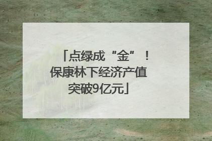 点绿成“金”！保康林下经济产值突破9亿元