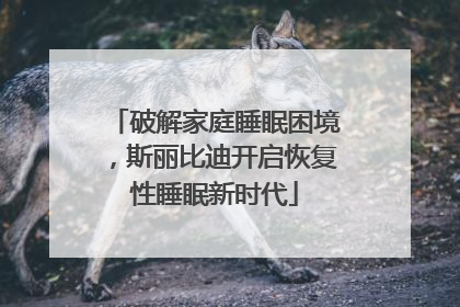 破解家庭睡眠困境，斯丽比迪开启恢复性睡眠新时代