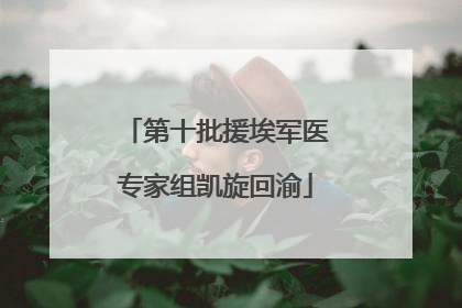 第十批援埃军医专家组凯旋回渝