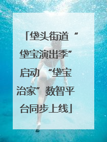 垡头街道“垡宝演出季”启动 “垡宝治家”数智平台同步上线