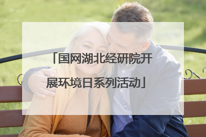 国网湖北经研院开展环境日系列活动