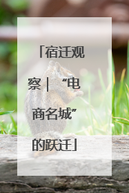 宿迁观察｜“电商名城”的跃迁