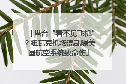 塔台“看不见飞机”？纽瓦克机场混乱曝美国航空系统致命伤