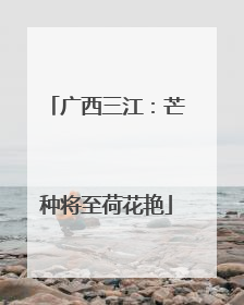广西三江：芒种将至荷花艳