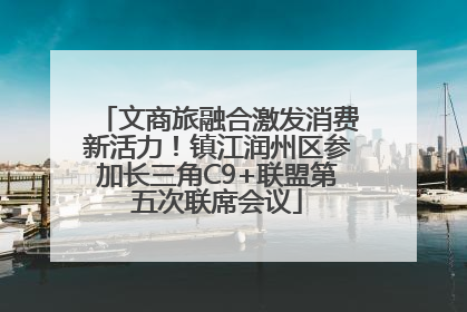 文商旅融合激发消费新活力！镇江润州区参加长三角C9+联盟第五次联席会议