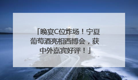 晚宴C位炸场！宁夏葡萄酒亮相西博会，获中外嘉宾好评！