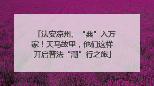 法安凉州、“典”入万家！天马故里，他们这样开启普法“潮”行之旅