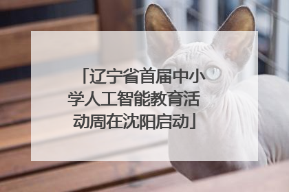 辽宁省首届中小学人工智能教育活动周在沈阳启动