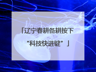 辽宁春耕备耕按下“科技快进键”