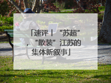 速评丨“苏超”，“散装”江苏的集体新叙事