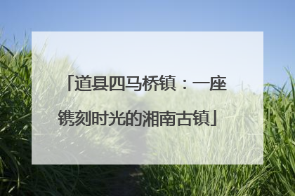 道县四马桥镇：一座镌刻时光的湘南古镇