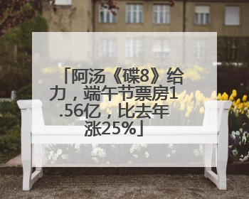 阿汤《碟8》给力，端午节票房1.56亿，比去年涨25%