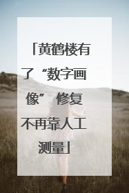 黄鹤楼有了“数字画像” 修复不再靠人工测量