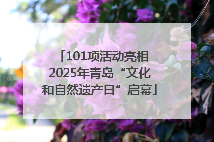 101项活动亮相 2025年青岛“文化和自然遗产日”启幕