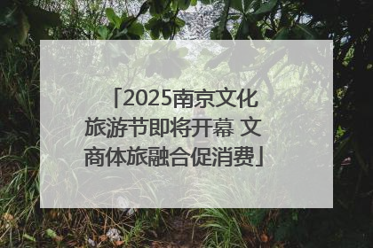 2025南京文化旅游节即将开幕 文商体旅融合促消费